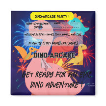 Convite de aniversário - Magnet