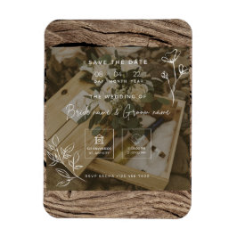 Ímã convite de casamento