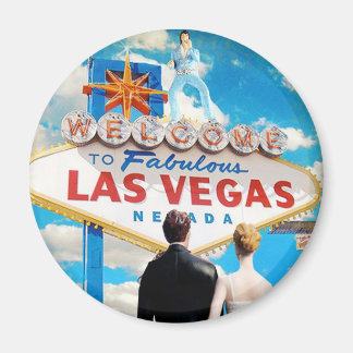 Imã Convite de Casamento de Las Vegas