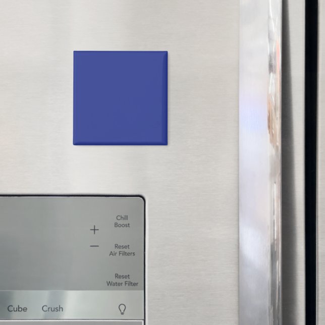 Imã Convite de casamento mínimo a frio em azul profund (In Situ (Fridge))
