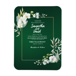 Ímã Convite para Casamento de Magnet Bloom