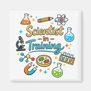 Imã Convite para Jovem Cientista em Treinamento