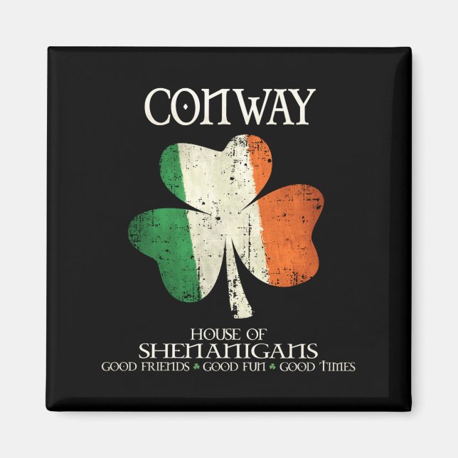 Imã Conway Last Name Family Ireland Irish House Of She (Frente)