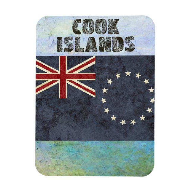 Ímã Cook Islands Souvenir Magnet (Vertical)