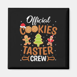 Imã Cookie Oficial Taster Crew Baking Baker