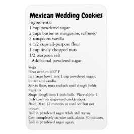 Ímã Cookies de Casamento Mexicanos Recebem Obrigado Pr