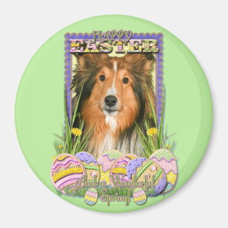 Imã Cookies de Ovos de Páscoa - Sheltie