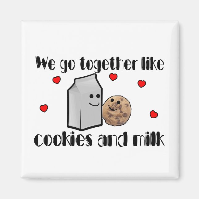 Imã Cookies e Amor com Leite (Frente)
