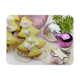 Ímã Cookies, ornamentos, pérolas, pinheiro