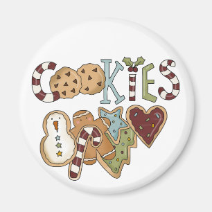 Imã Cookies para Papais noeis e presentes