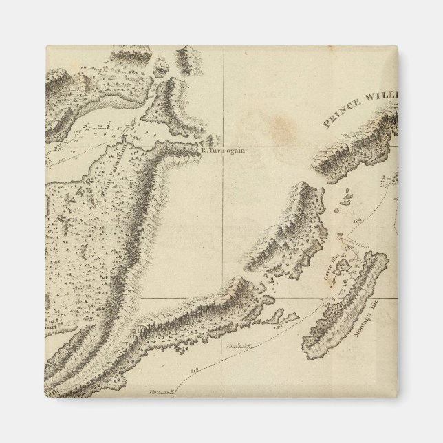 Imã Cooks River (Alasca) (Frente)