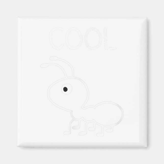 Imã Cool Ant, Puns, Funny, Jokes, Sarcastic _1  (Frente)