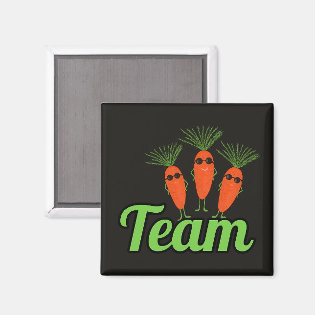 Imã Cool Carrot Squad Black (Front/Back)