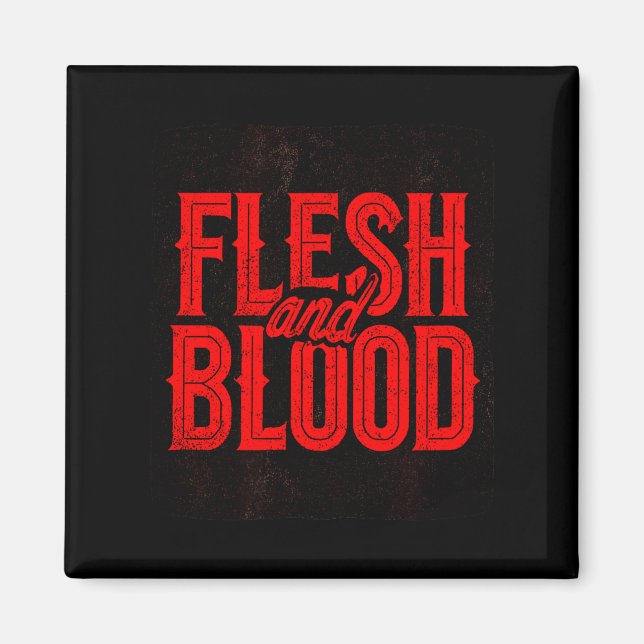 Imã Cool Flesh And Blood Statement Emblem For Man And  (Frente)