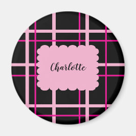 Imã Cool Striped Pattern