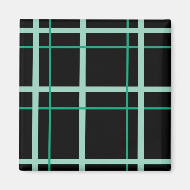 Imã Cool Striped Pattern (Frente)