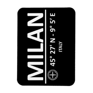 Ímã Coordenadas Milão