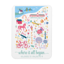 Coordenadas Personalizadas do Mapa de Michigan da