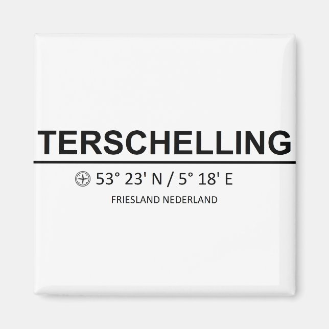 Imã Coordenado de Terscheling - Coordenada de Terschel (Frente)