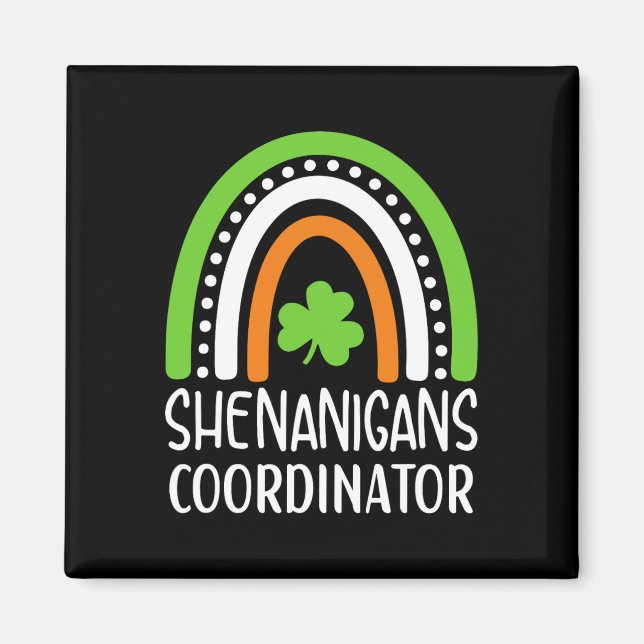Imã Coordenador de Travessuras Arco-Íris Irlandês - St (Frente)