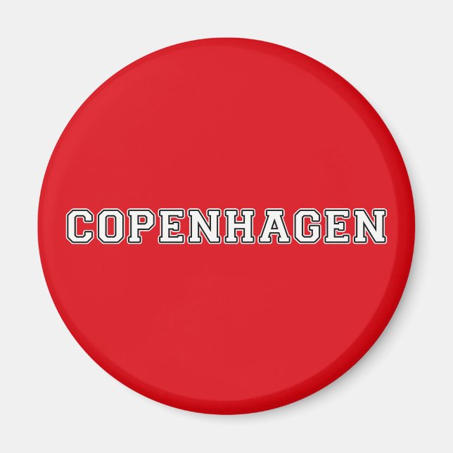 Imã Copenhaga Dinamarca (Frente)
