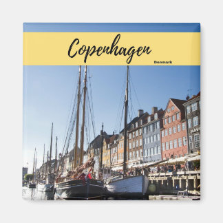Imã Copenhagen Dinamarca Souvenir Magnet