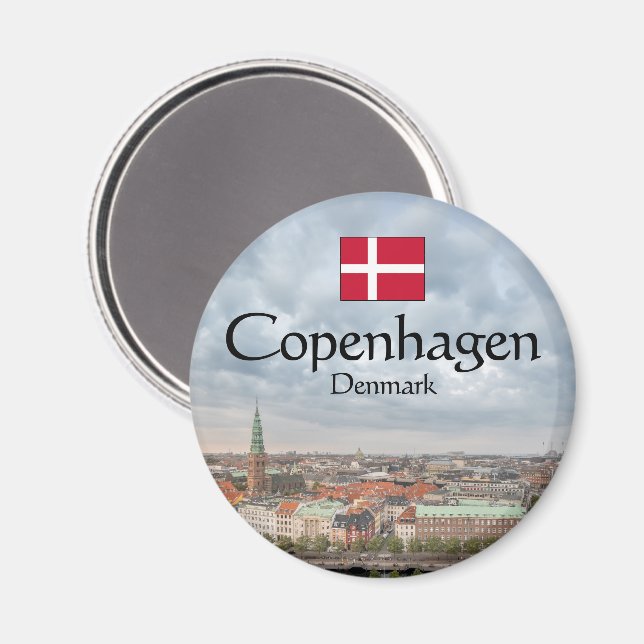 Imã Copenhague Dinamarca (Front/Back)