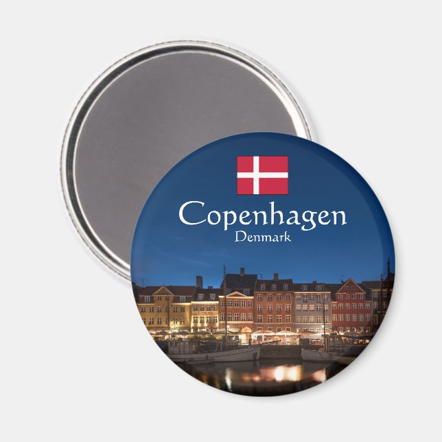 Imã Copenhague Dinamarca (Front/Back)