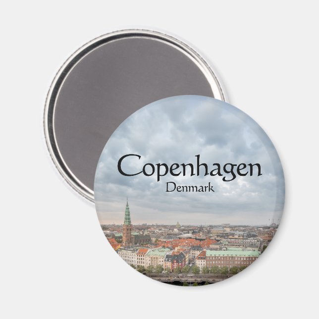Imã Copenhague Dinamarca (Front/Back)