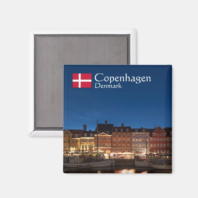 Imã Copenhague Dinamarca (Front/Back)