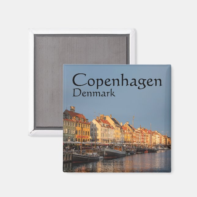 Imã Copenhague Dinamarca (Front/Back)