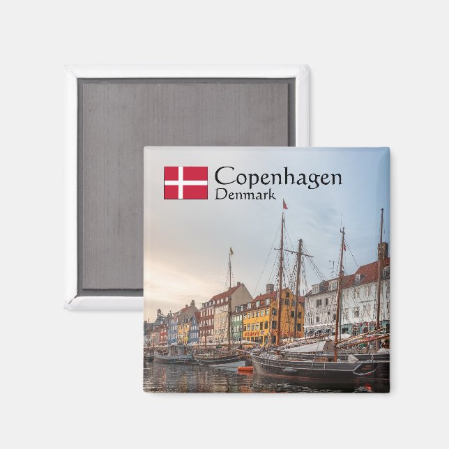 Imã Copenhague Dinamarca (Front/Back)