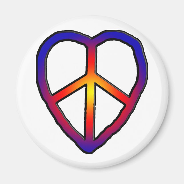 Imã Cópia de Coração CND (Frente)