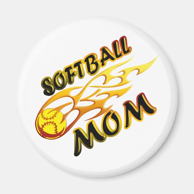 Imã Cópia de Softball Mãe (chama).png (Frente)
