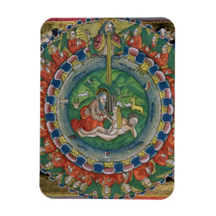 Ímã Cópia do Genesis de Facsimile 2:22 Deus criou Eva,