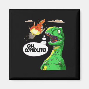 Imã Coprolite Paleontologia Humor Engraçado Dinossauro