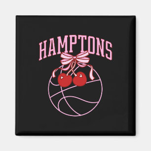 Imã Coquete Hamptons Esboço Préppy Vintage Garota Soft