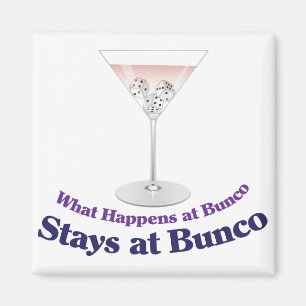Imã Coquetel Bunco Martini