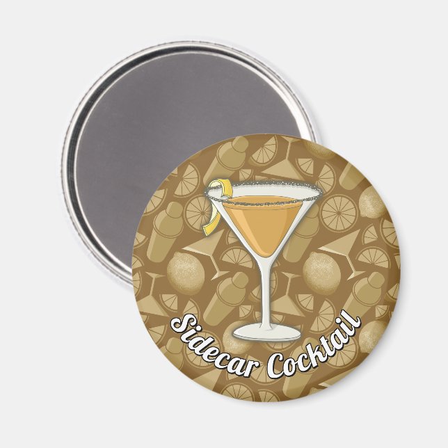 Imã Coquetel Sidecar (Front/Back)