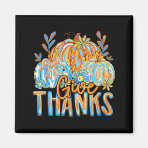 Imã Coquette Agradece Ação de Graças Cristã Floral