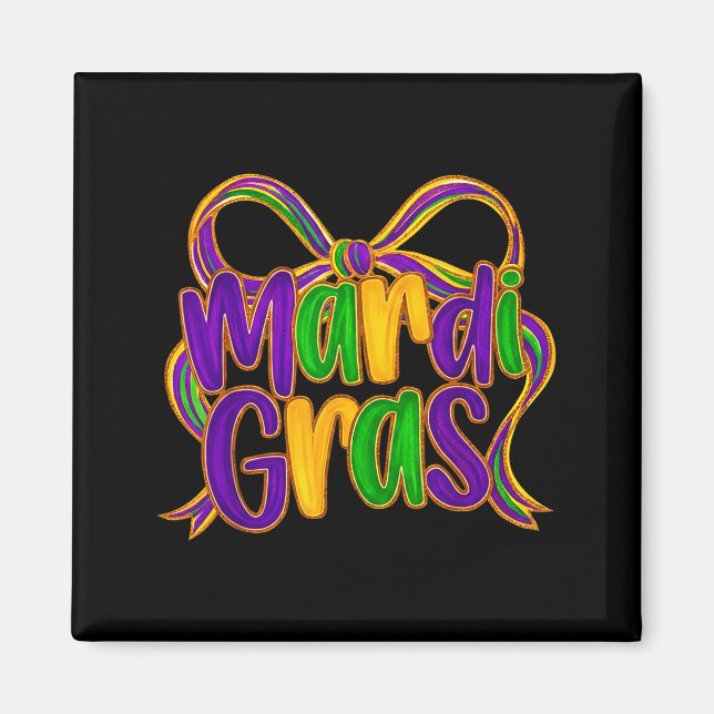 Imã Coquette Mardi Gras 2026 Festival New Orleans Wome (Frente)