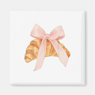 Imã Coquette Pink Arco Croissant Baker