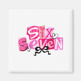 Imã Coquette Seis Sete Valentiniana Dizer Divertido 67
