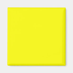 Imã Cor Amarelo Brilhante FFFF00 - Opção Adicionar Nom