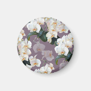 Imã Cor d'água da lavanda escura da orquídea.