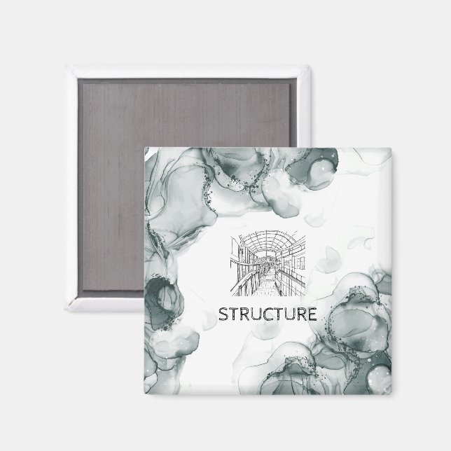 Imã Cor d'água do tonel (Front/Back)