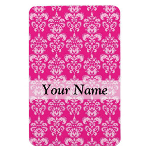 Ímã Cor damasco rosa quente