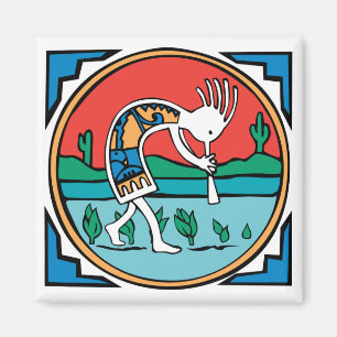 Imã Cor de Kokopelli
