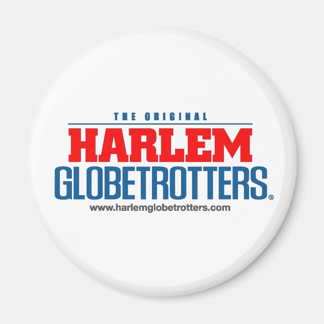 Imã cor de logotipo empilhada com site (Frente)