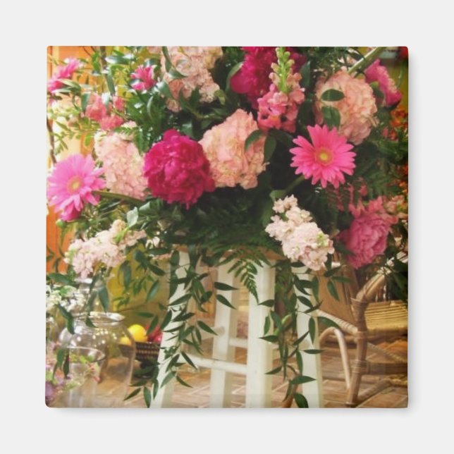 Imã Cor-de-rosa_Peony_Flower_Ceremony_Esquema_On_Stand (Frente)